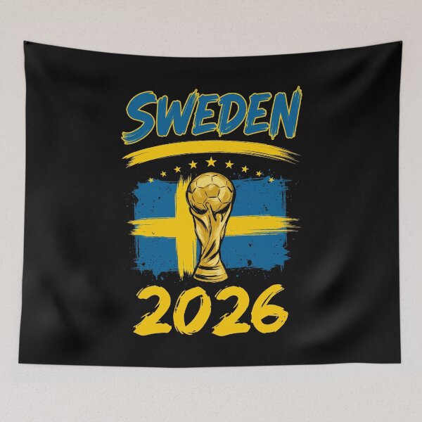 Item preview, Sweden 2026 Football World Cup Fan Supporter designed and sold by SofenArt.