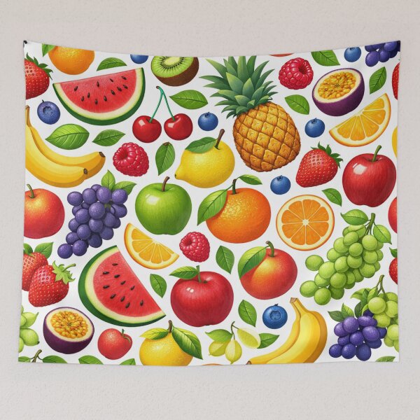 Item preview, Fresh Fruit Medley Seamless Pattern designed and sold by Owcomm.