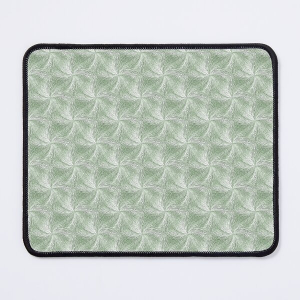Item preview, Diamond Pinch Swirl Pattern in Green and White designed and sold by Artistestella.