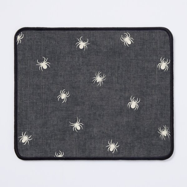 Item preview, Retro White Spider Halloween Charcoal Gray designed and sold by RenattaZare.
