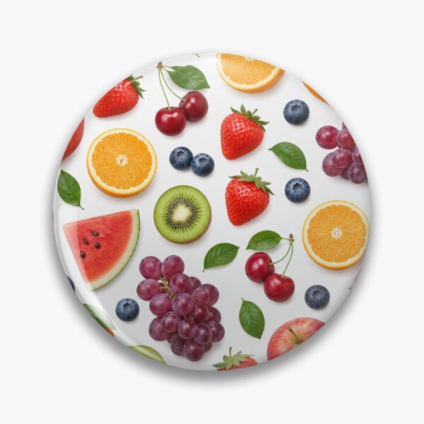 Item preview, Vibrant Fruit Pattern designed and sold by Owcomm.