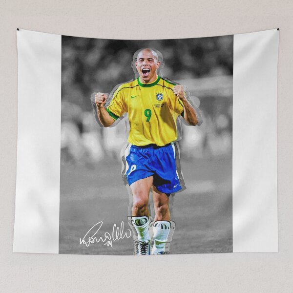 Item preview, Ronaldo Nazario, Futbol, football, soccer designed and sold by BigBossHideout.