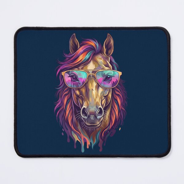 Item preview, Cool Horse Wearing Retro Sunglasses Pop Art Portrait designed and sold by artscripts.