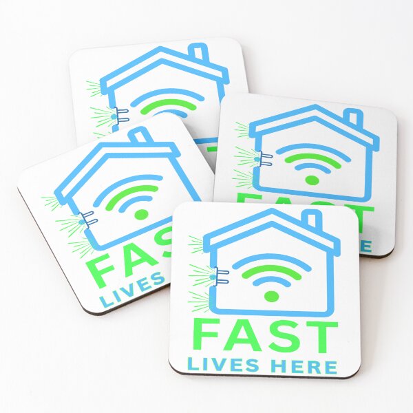 Item preview, Fast Lives Here designed and sold by FiberatWorkTechs.