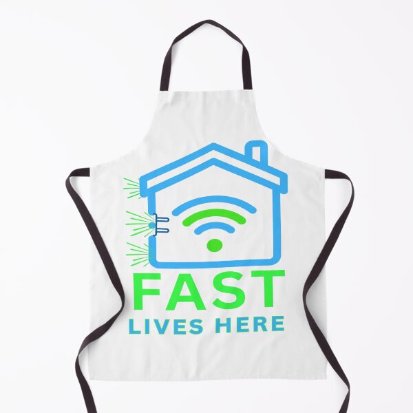 Item preview, Fast Lives Here designed and sold by FiberatWorkTechs.