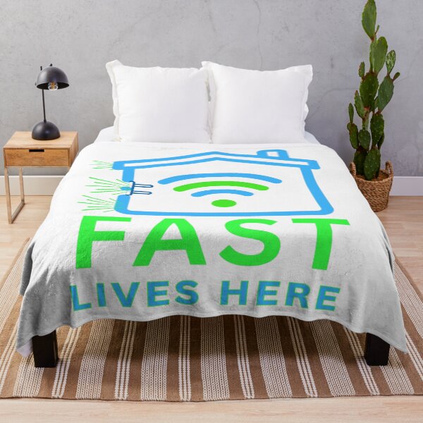 Item preview, Fast Lives Here designed and sold by FiberatWorkTechs.