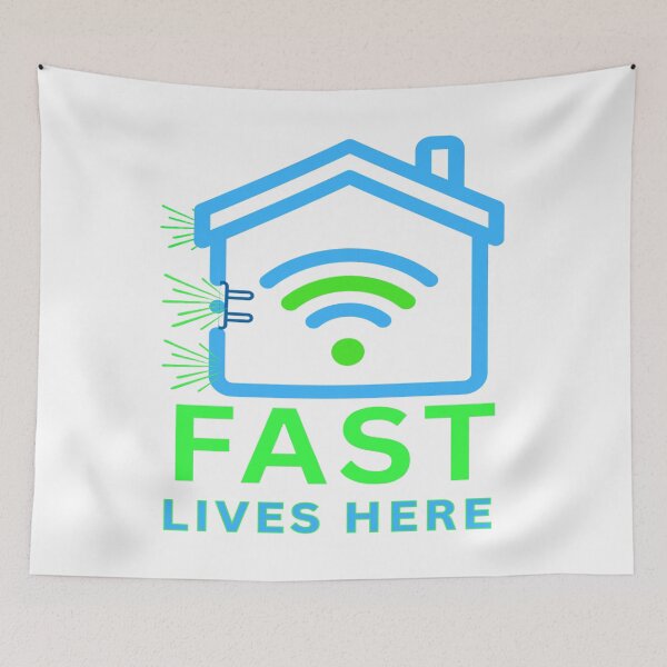 Item preview, Fast Lives Here designed and sold by FiberatWorkTechs.