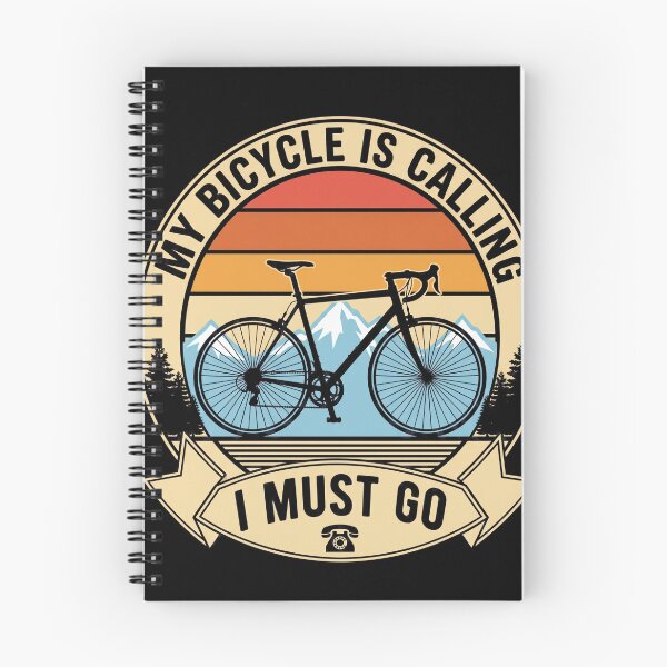 Item preview, My Bicycle Is Calling I Must Go Cycling Enthusiast Bike Rider designed and sold by SofenArt.