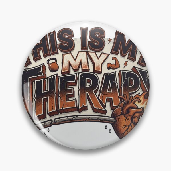 Item preview, This is My Therapy – Funny GYM Shirt, Unique Graphic Tee, Gift Idea designed and sold by Hanno0.