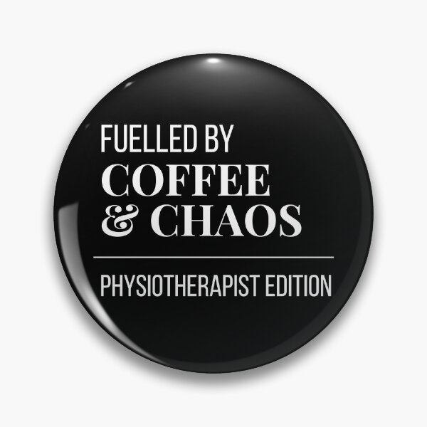 Item preview, Fuelled by Coffee and Chaos Physiotherapist Edition - Funny Physio Gift designed and sold by leoshe.