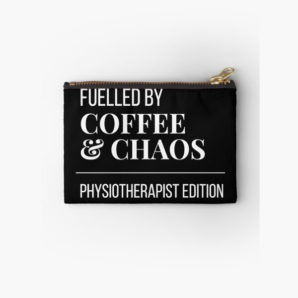 Item preview, Fuelled by Coffee and Chaos Physiotherapist Edition - Funny Physio Gift designed and sold by leoshe.