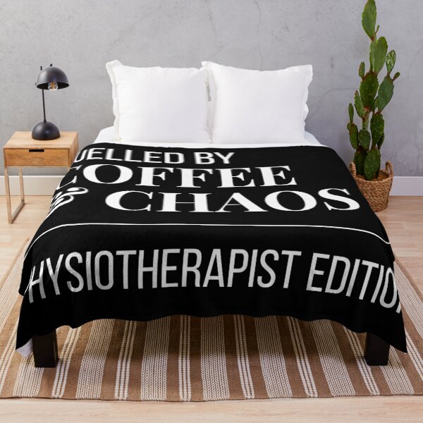 Item preview, Fuelled by Coffee and Chaos Physiotherapist Edition - Funny Physio Gift designed and sold by leoshe.