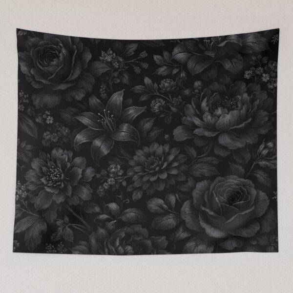 Item preview, Dark Victorian Floral Garden designed and sold by Owcomm.