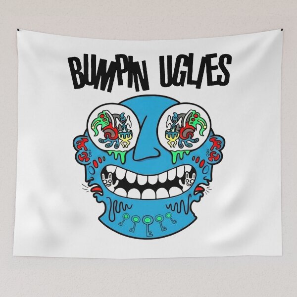Item preview, Blue Face Funny Hip hop designed and sold by AltAesthetic.