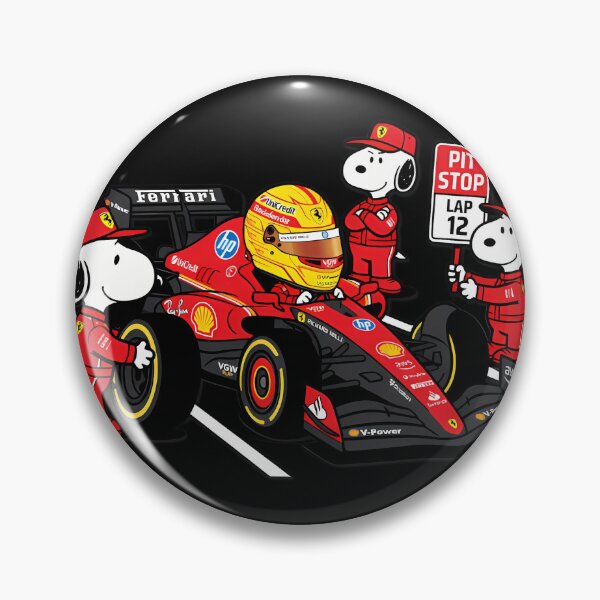 Item preview, Lewis Hamilton Snoopy Pit Crew F1 designed and sold by PeaceTypo.
