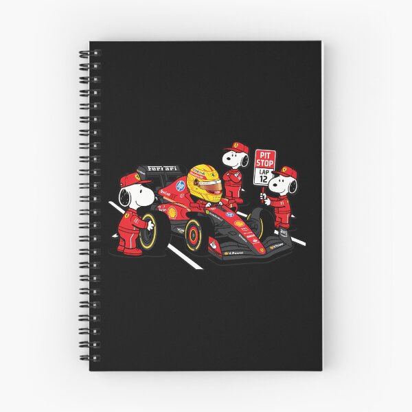 Item preview, Lewis Hamilton Snoopy Pit Crew F1 designed and sold by PeaceTypo.