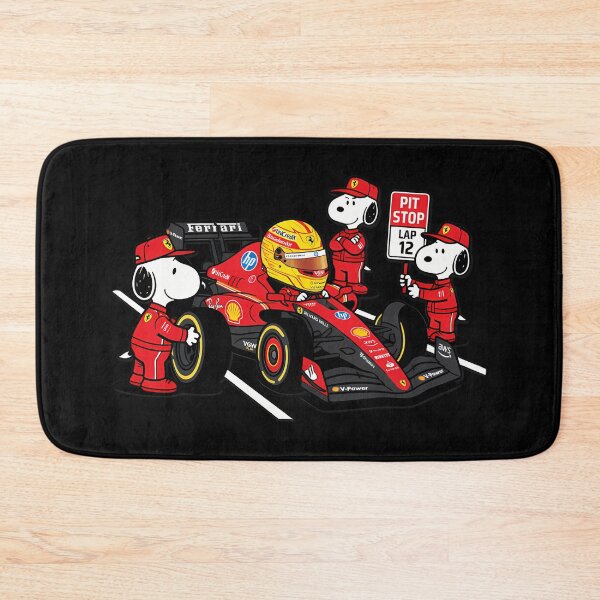 Item preview, Lewis Hamilton Snoopy Pit Crew F1 designed and sold by PeaceTypo.