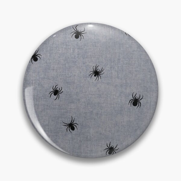 Item preview, Retro Black Spider Halloween Cool Gray designed and sold by RenattaZare.