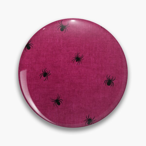 Item preview, Retro Black Spider Halloween Magenta Pink designed and sold by RenattaZare.