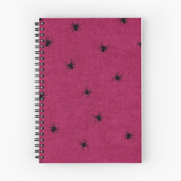Item preview, Retro Black Spider Halloween Magenta Pink designed and sold by RenattaZare.
