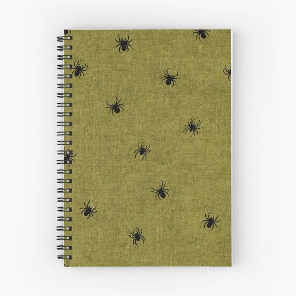 Item preview, Retro Black Spider Halloween Olive Green designed and sold by RenattaZare.