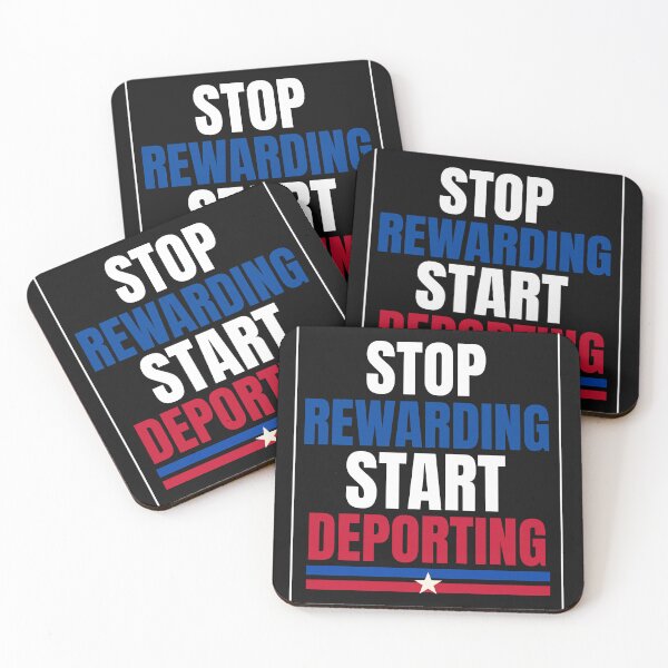 Item preview, Stop Rewarding Start Deporting justice tshirt  designed and sold by HamadaArtivio1.