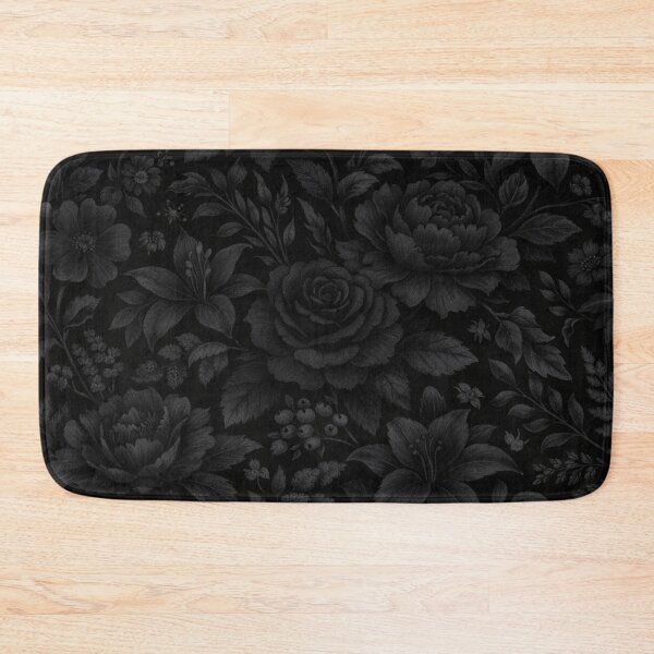 Item preview, Dark Charcoal Floral Elegance designed and sold by Owcomm.