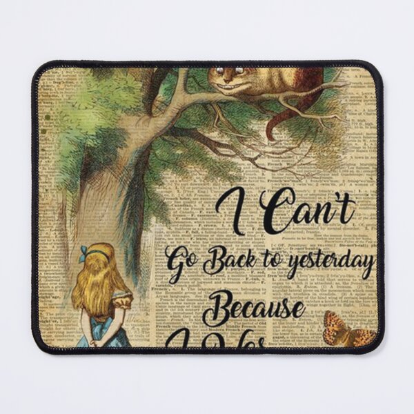 Item preview, Poster Alice in Wonderland Quote - Cheshire Cat designed and sold by CindyHiks.