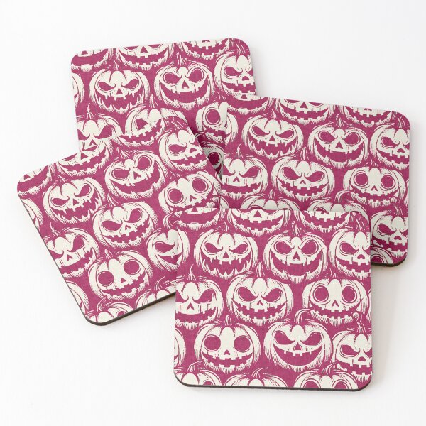 Item preview, Retro Pumpkin Halloween Berry Crimson designed and sold by RenattaZare.