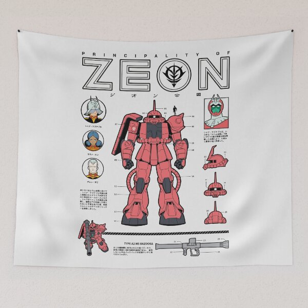 Item preview, 392 Zaku Zeon Color designed and sold by Yexart.
