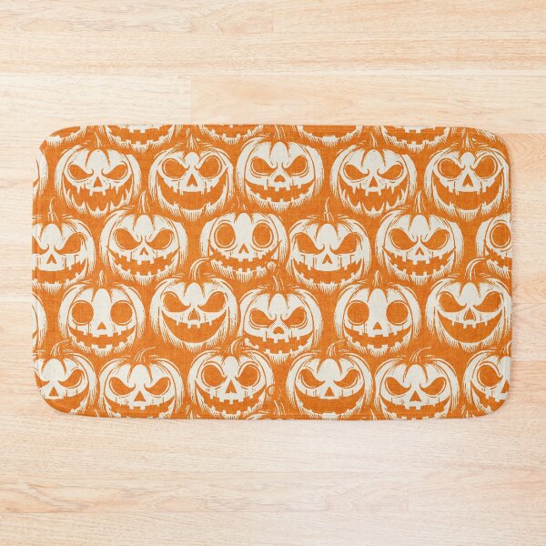 Item preview, Retro Pumpkin Halloween Bright Orange designed and sold by RenattaZare.