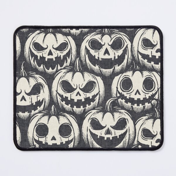 Item preview, Retro Pumpkin Halloween Charcoal Gray designed and sold by RenattaZare.