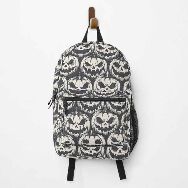 Item preview, Retro Pumpkin Halloween Charcoal Gray designed and sold by RenattaZare.