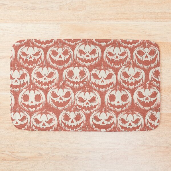 Item preview, Retro Pumpkin Halloween Coral Pink designed and sold by RenattaZare.