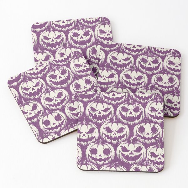 Item preview, Retro Pumpkin Halloween Dusty Purple designed and sold by RenattaZare.