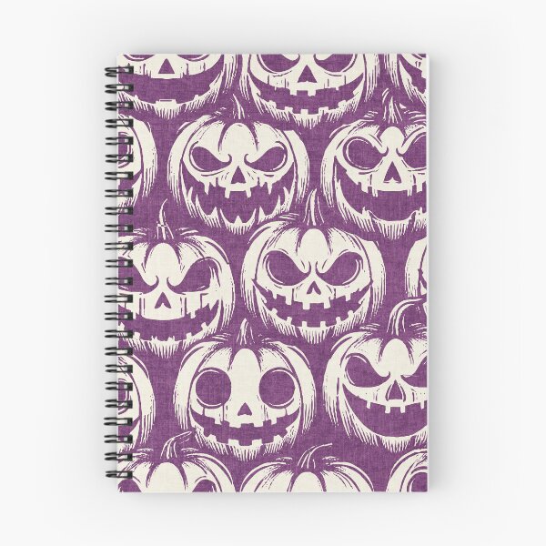 Item preview, Retro Pumpkin Halloween Dusty Purple designed and sold by RenattaZare.