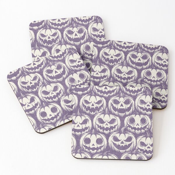 Item preview, Retro Pumpkin Halloween Faded Purple designed and sold by RenattaZare.