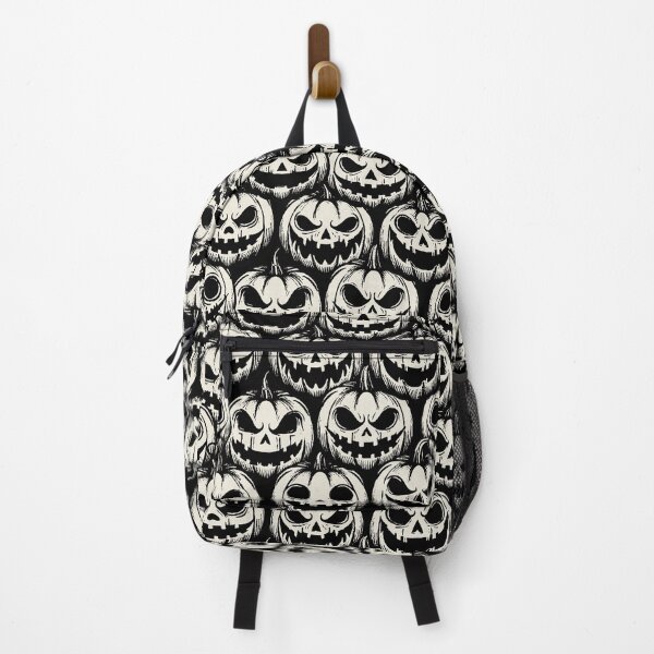 Item preview, Retro Pumpkin Halloween Jet Black designed and sold by RenattaZare.