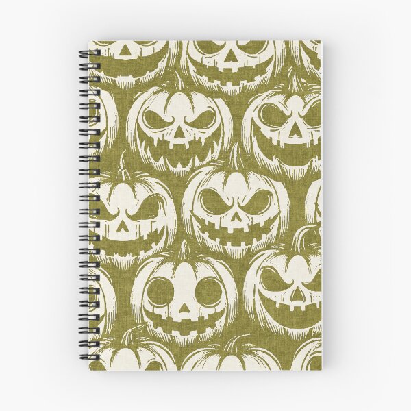 Item preview, Retro Pumpkin Halloween Olive Green designed and sold by RenattaZare.