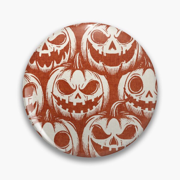 Item preview, Retro Pumpkin Halloween Rust Orange designed and sold by RenattaZare.
