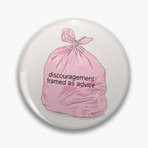Item preview, Discouragement framed as advice by Sasa Elebea designed and sold by Sabrina Brugmann.