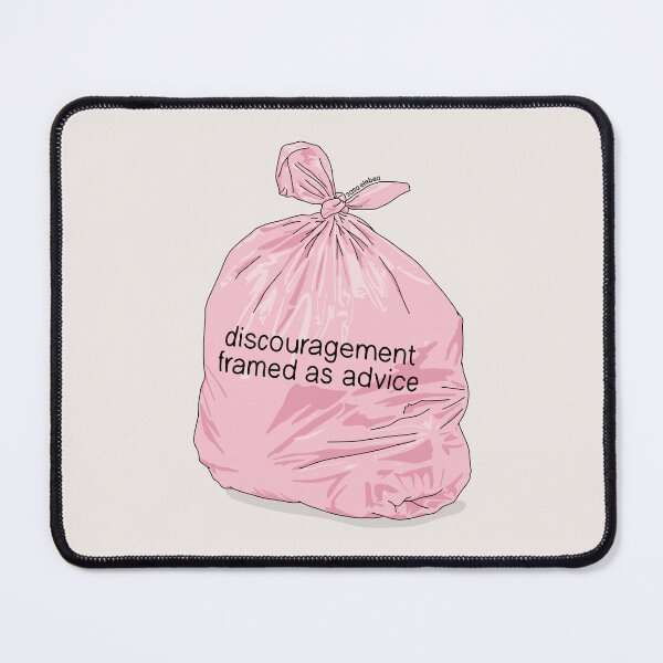 Item preview, Discouragement framed as advice by Sasa Elebea designed and sold by Sabrina Brugmann.