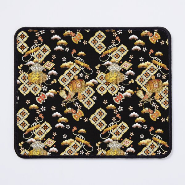 Item preview, Japanese Takarazushi Lucky Treasures Pattern - Luxury Gold and Black Wagara designed and sold by vekotpu.