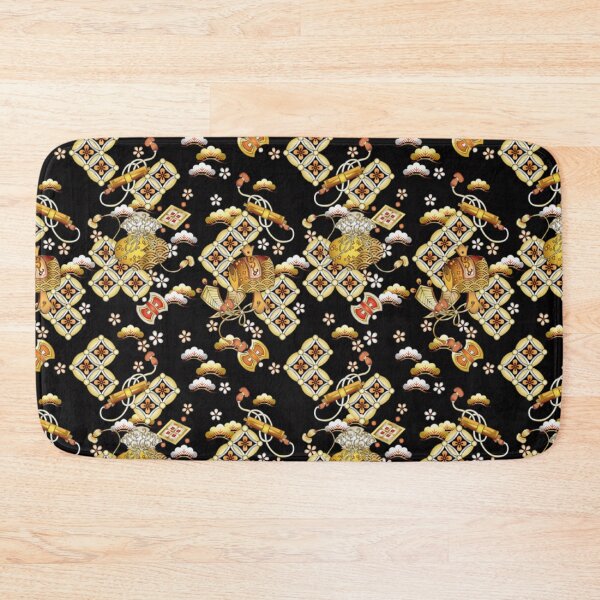 Item preview, Japanese Takarazushi Lucky Treasures Pattern - Luxury Gold and Black Wagara designed and sold by vekotpu.