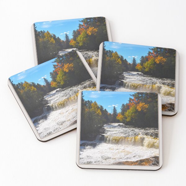 Item preview, Cartel de las cataratas Tahquamenon designed and sold by greatlakesimage.