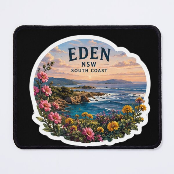 Item preview, Eden Nsw Australia and flowers designed and sold by DamioPolArt.