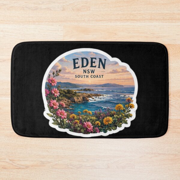 Item preview, Eden Nsw Australia and flowers designed and sold by DamioPolArt.