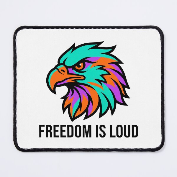 Item preview, CritterSquad Patriotic Eagle Minimalist Streetwear Tee designed and sold by CritterSquad.