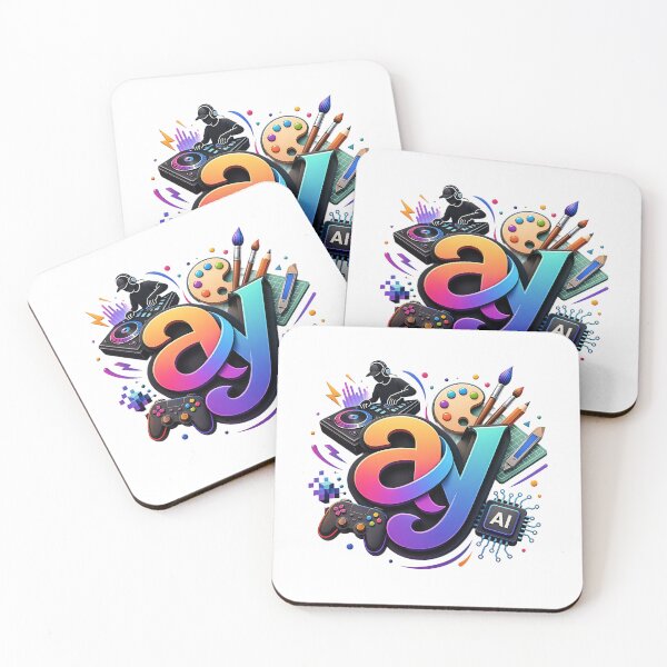 Item preview, Creative AI Hub – Gaming, Music, Art & Innovation Logo Illustration designed and sold by Artisan Finds Online.