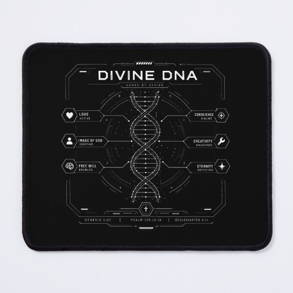 Item preview, Divine DNA Coded by Design - Futuristic Christian HUD designed and sold by Faith Level Up.